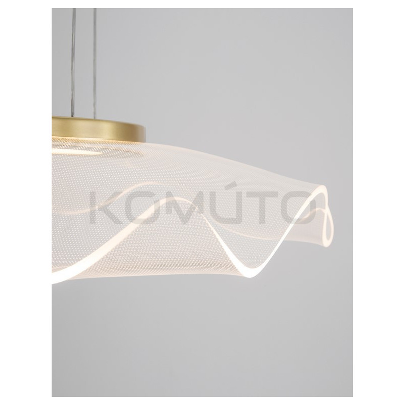 Lampa wisząca Blowin 50 delikatna nowoczesna nad stół LED Lampa wisząca Blowin 50 delikatna nowoczesna nad stół LED