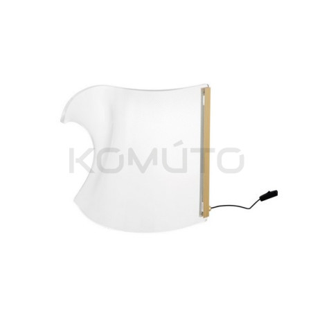 Lampa stołowa Blowin transparentna delikatna art wow LED