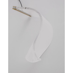 Lampa stołowa Blowin transparentna delikatna art wow LED