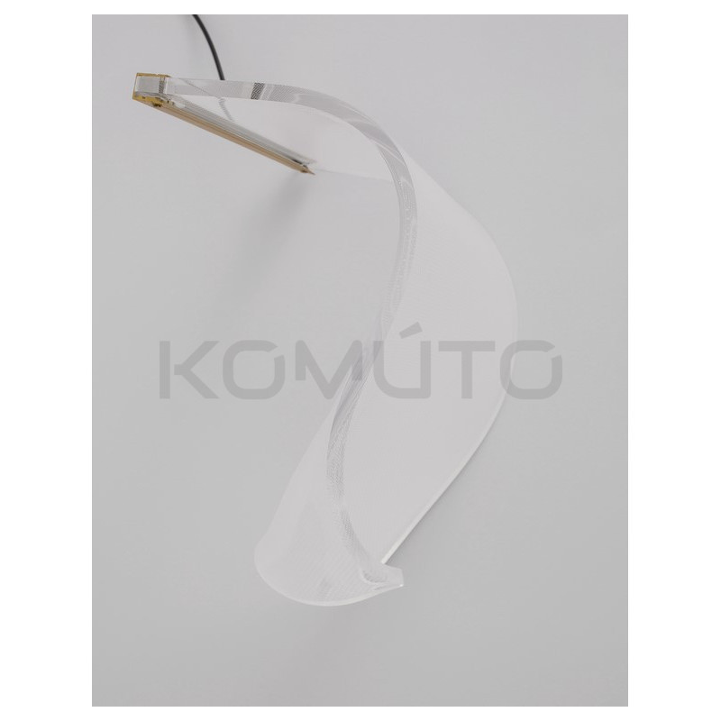 Lampa stołowa Blowin transparentna delikatna art wow LED