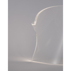 Lampa stołowa Blowin transparentna delikatna art wow LED