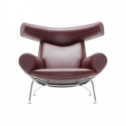 Fotel Wół Bauhaus w skórze inspirowany projektem OX CHAIR