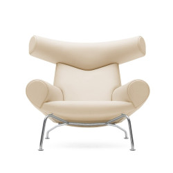 Fotel Wół Bauhaus w skórze inspirowany projektem OX CHAIR