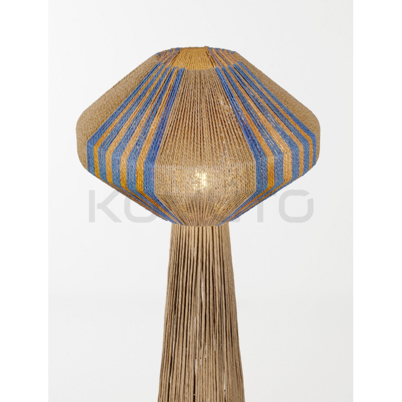 Lampa podłogowa Rope 152 sznurek naturalny niebieski Lampa podłogowa Rope 152 sznurek naturalny niebieski