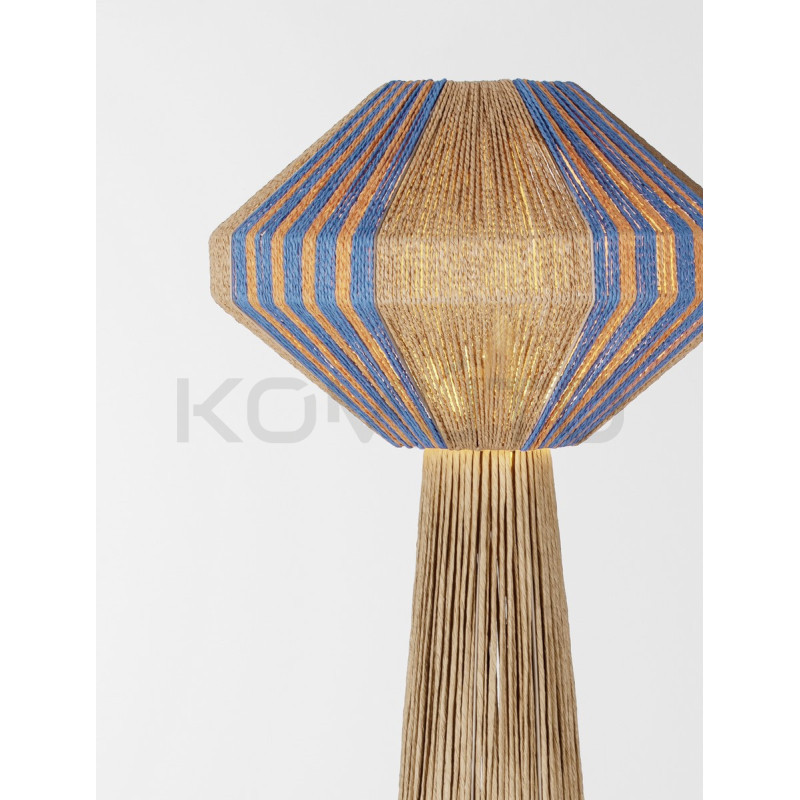 Lampa podłogowa Rope 152 sznurek naturalny niebieski Lampa podłogowa Rope 152 sznurek naturalny niebieski