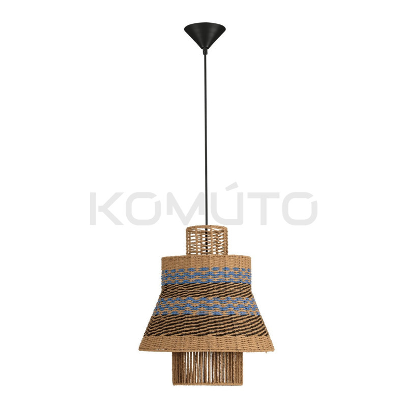 Lampa wisząca String nastrojowa lampa ze sznurka w stylu boho