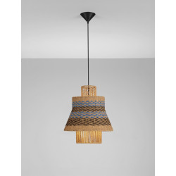 Lampa wisząca String nastrojowa lampa ze sznurka w stylu boho