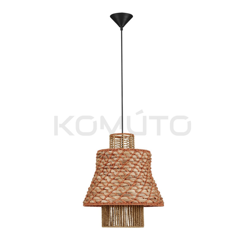 Lampa boho ze sznurka i hiacyntu String 40