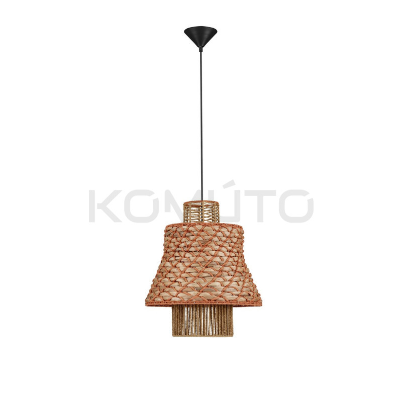 Lampa boho ze sznurka i hiacyntu String 40