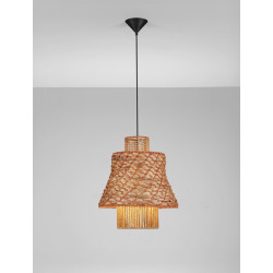 Lampa boho ze sznurka i hiacyntu String 40