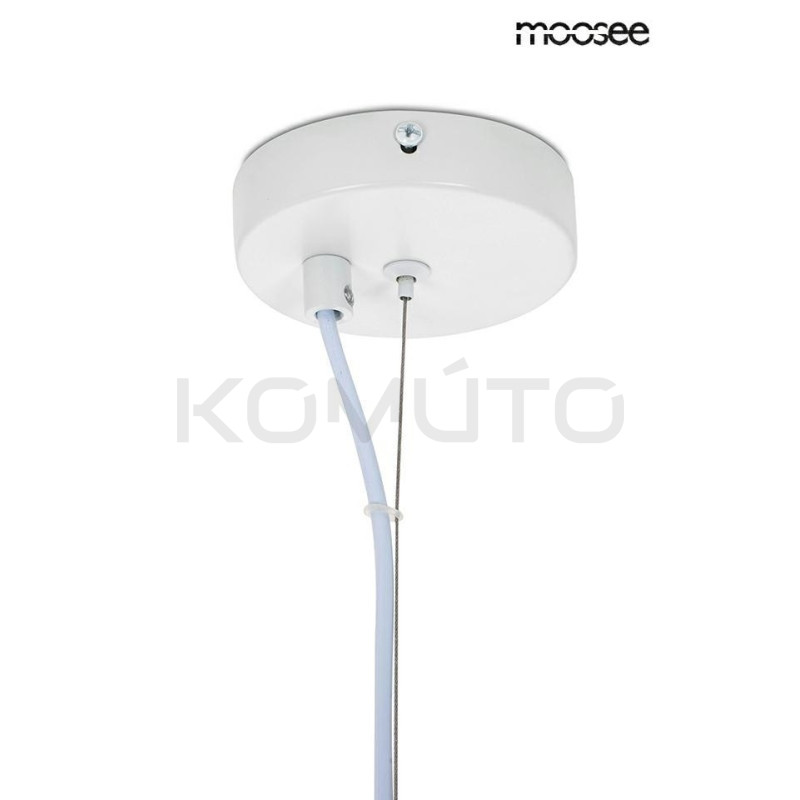 Kamienna Lampa wisząca NEST 40 biała jak chmurka Kamienna Lampa wisząca NEST 40 biała jak chmurka