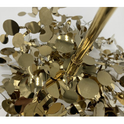 Lampa Wisząca Glamour MONETTI MONETE 40 złota nowoczesna Lampa Wisząca Glamour MONETTI MONETE 40 złota nowoczesna