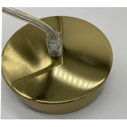 Lampa Wisząca Glamour MONETTI MONETE 40 złota nowoczesna Lampa Wisząca Glamour MONETTI MONETE 40 złota nowoczesna