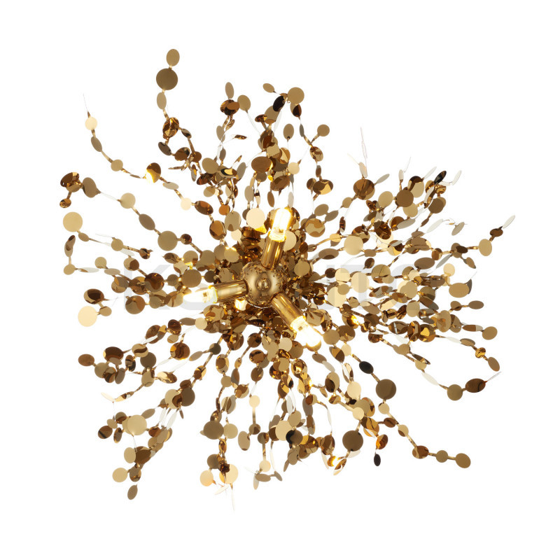 Kinkiet MONETTI MONETE 40 ZŁOTY jak garść monet cekinów