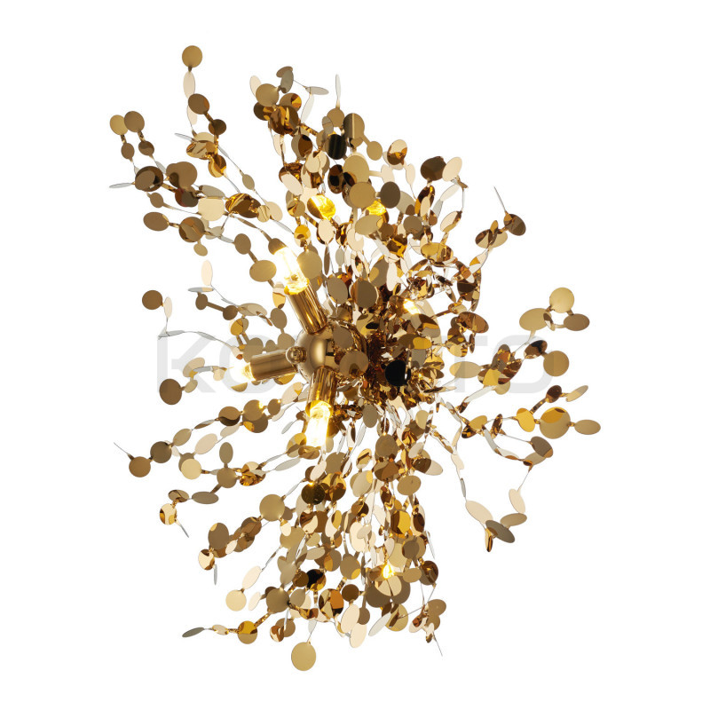 Kinkiet MONETTI MONETE 40 ZŁOTY jak garść monet cekinów