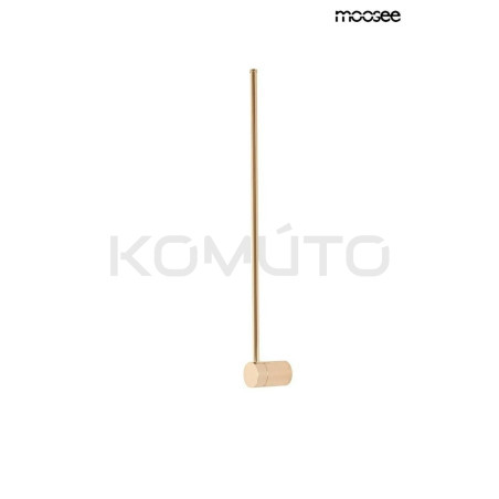 Lampa ścienna Kinkiet glamour Ombre 80 w kolorze złotym