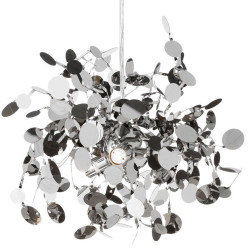 LAMPA WISZĄCA MONETTI MONETE 40 SREBRNA
