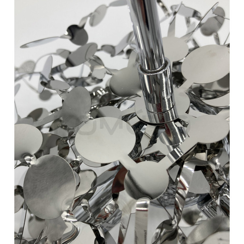 LAMPA WISZĄCA MONETTI MONETE 40 SREBRNA monety cekiny chrom LAMPA WISZĄCA MONETTI MONETE 40 SREBRNA monety cekiny chrom