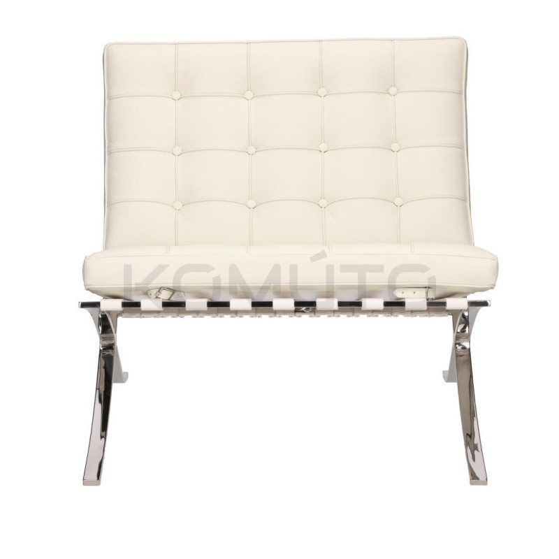 Fotel BA Inspirowany Projektem Barcelona skóra naturalna Fotel BA Inspirowany Projektem Barcelona skóra naturalna