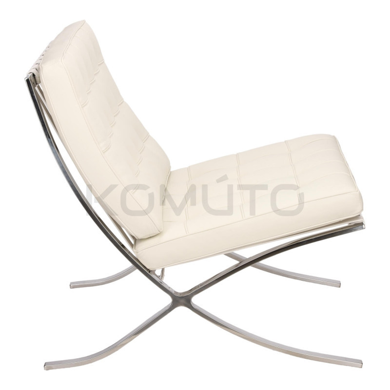 Fotel BA Inspirowany Projektem Barcelona skóra naturalna Fotel BA Inspirowany Projektem Barcelona skóra naturalna