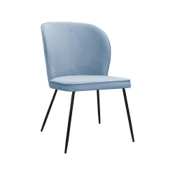 Krzesło glamour Neve Ideal Black | Komuto.pl