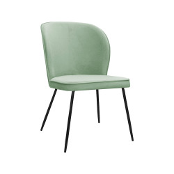 Krzesło glamour Neve Ideal Black | Komuto.pl