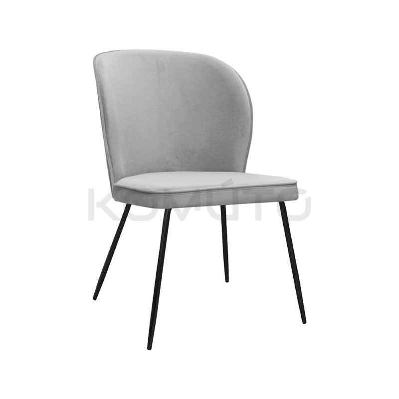 Krzesło glamour Neve Ideal Black | Komuto.pl