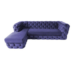Narożnik Chesterfield Lunar 190x260 cm | Komuto.pl