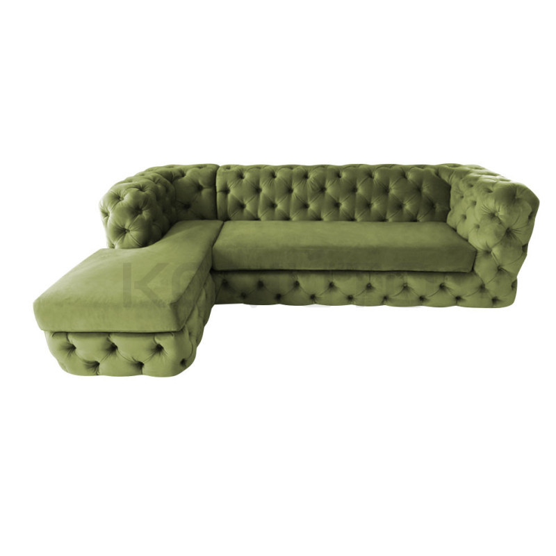 Narożnik Chesterfield Lunar 190x260 cm | Komuto.pl