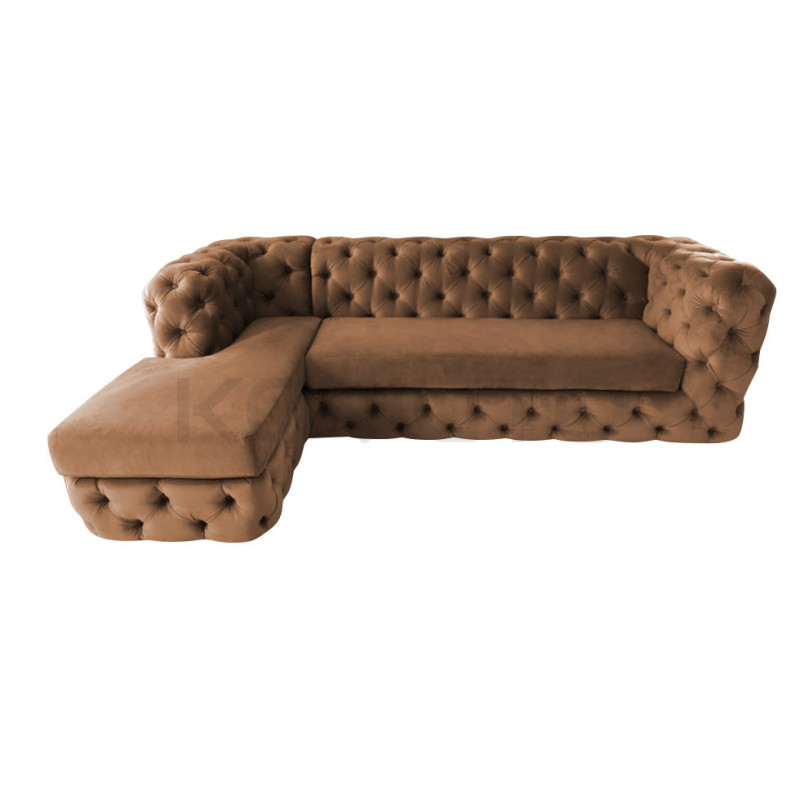 Narożnik Chesterfield Lunar 190x260 cm | Komuto.pl