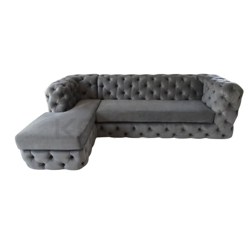 Narożnik Chesterfield Lunar 190x260 cm | Komuto.pl