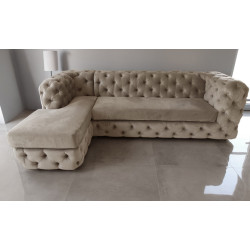 Narożnik Chesterfield Lunar 190x260 cm | Komuto.pl