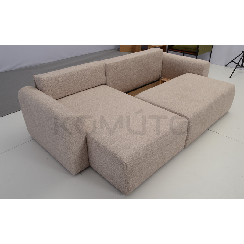 Narożnik Mery – Nowoczesny Narożnik z zaokrąglonymi poduszkami Narożnik Mery – Nowoczesny Narożnik z zaokrąglonymi poduszkami