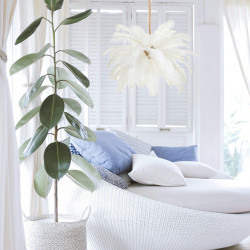 Lampa z Piór EMU – Beżowa, Różowa, Biała | Lampa Wisząca Lampa z Piór EMU – Beżowa, Różowa, Biała | Lampa Wisząca