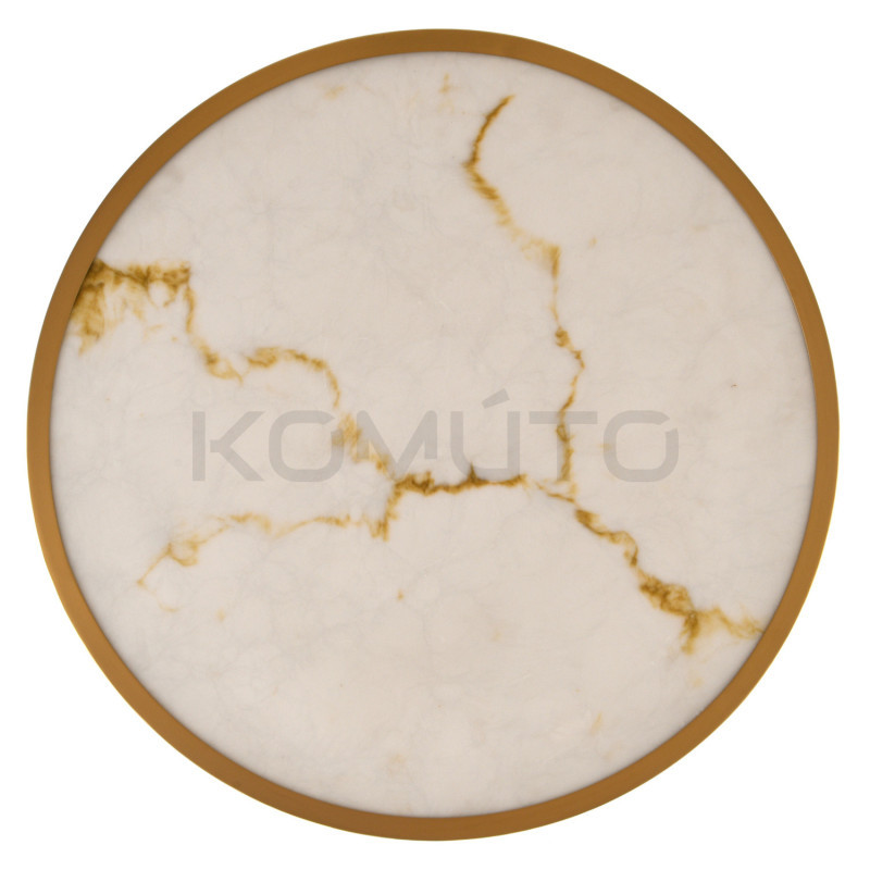 Lampa Alchemy - Alabaster i Złoto | Eleganckie Oświetlenie LED Lampa Alchemy - Alabaster i Złoto | Eleganckie Oświetlenie LED