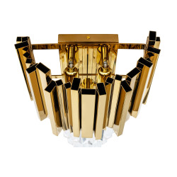 Kinkiet złoty kryształowy glamour Imperial Wall Gold | Komuto.pl