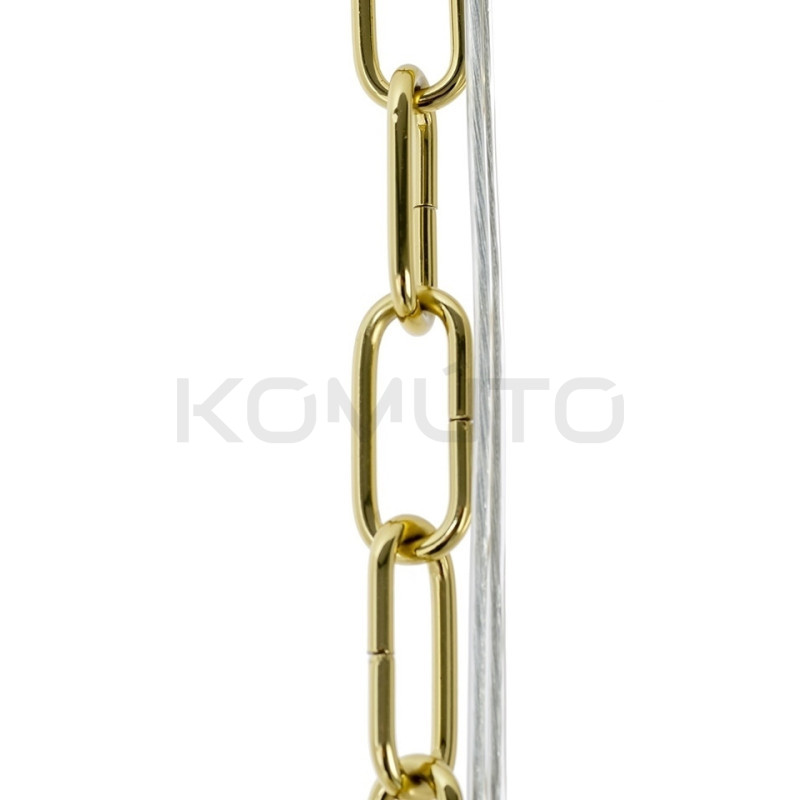 Lampa wisząca złota glamour Murano L | Komuto.pl Lampa wisząca złota glamour Murano L | Komuto.pl