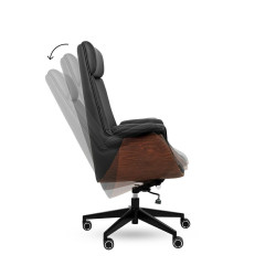 ADMIRAL Czarny:  Fotel biurowy z charakterem | Komuto.pl ADMIRAL Czarny:  Fotel biurowy z charakterem | Komuto.pl