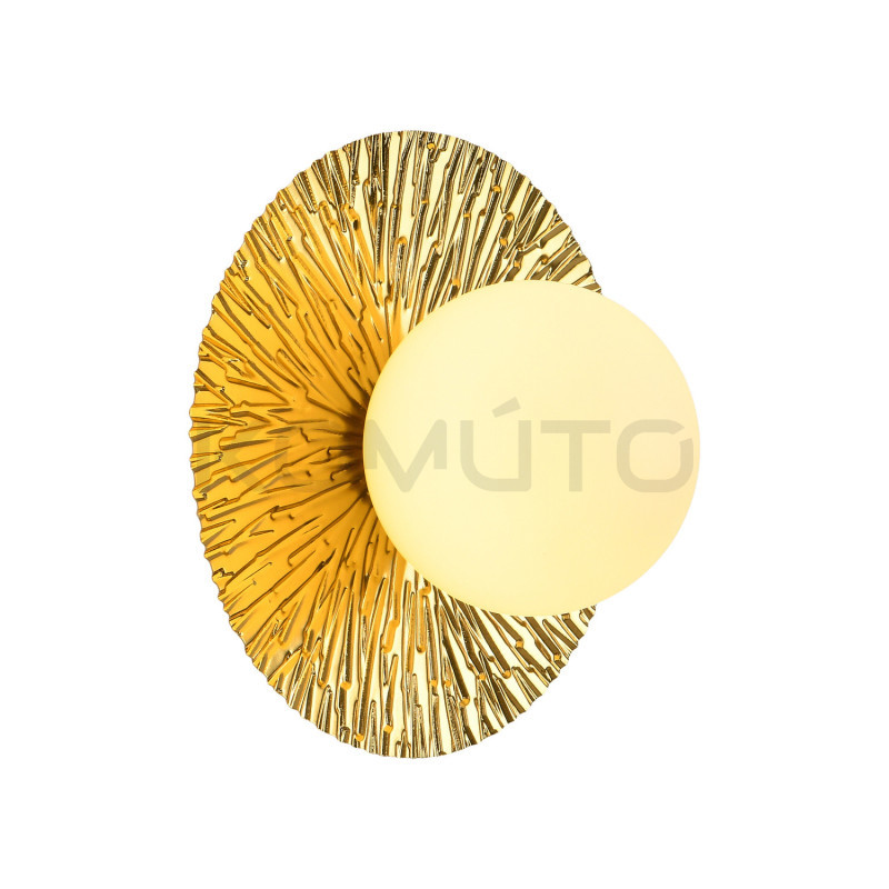 Kinkiet SUN od Komuto – Złoty akcent artystyczny 