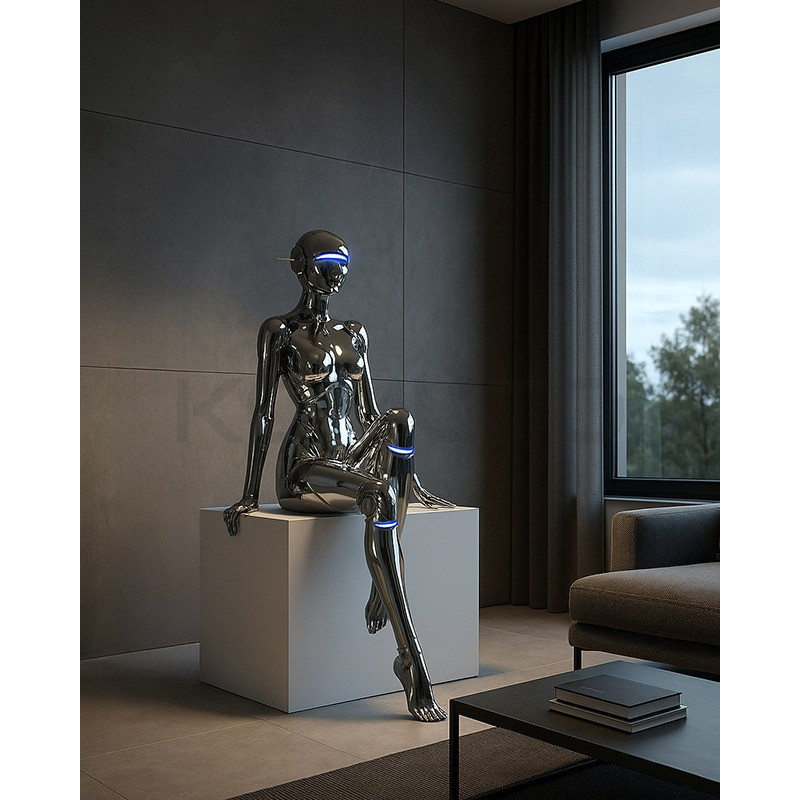 Cyber Woman – Artystyczna Lampa Podłogowa| Limitowana Edycja