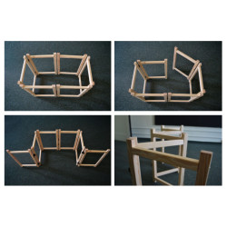 Zawiasy obrotowe 360 stopni (dla 2 skrzydeł)