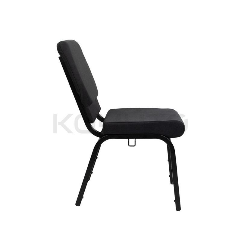 Krzesło konferencyjne SAMOS czarne – wygodne i solidne