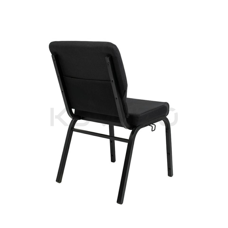 Krzesło konferencyjne SAMOS czarne – wygodne i solidne