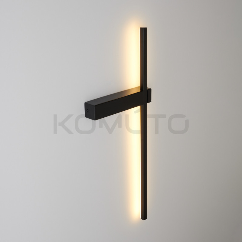 Kinkiet SOUL czarny – oświetlenie w minimalistycznej formie