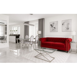 Sofa chesterfield funkcja do spania codziennie Canon 3 os. Sofa chesterfield funkcja do spania codziennie Canon 3 os.