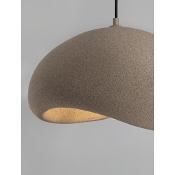 Wabi 40 brązowa – modna lampa w stylu japandi i wabi sabi