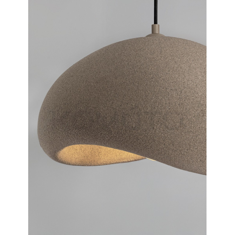 Wabi 40 brązowa – modna lampa w stylu japandi i wabi sabi