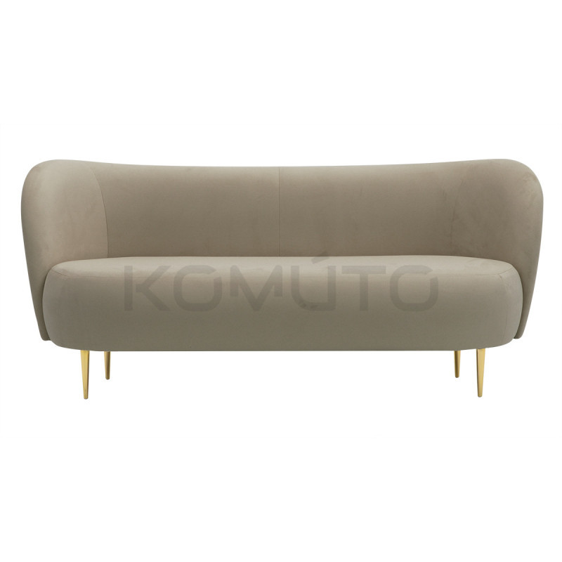 Sofa glamour nowoczesna na wysokich nóżkach Aldo 3 os. Sofa glamour nowoczesna na wysokich nóżkach Aldo 3 os.