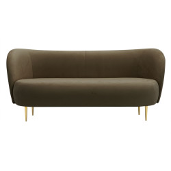 Sofa glamour nowoczesna na wysokich nóżkach Aldo 3 os. Sofa glamour nowoczesna na wysokich nóżkach Aldo 3 os.