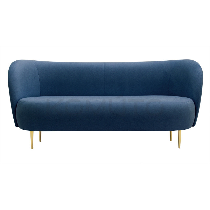 Sofa glamour nowoczesna na wysokich nóżkach Aldo 3 os. Sofa glamour nowoczesna na wysokich nóżkach Aldo 3 os.